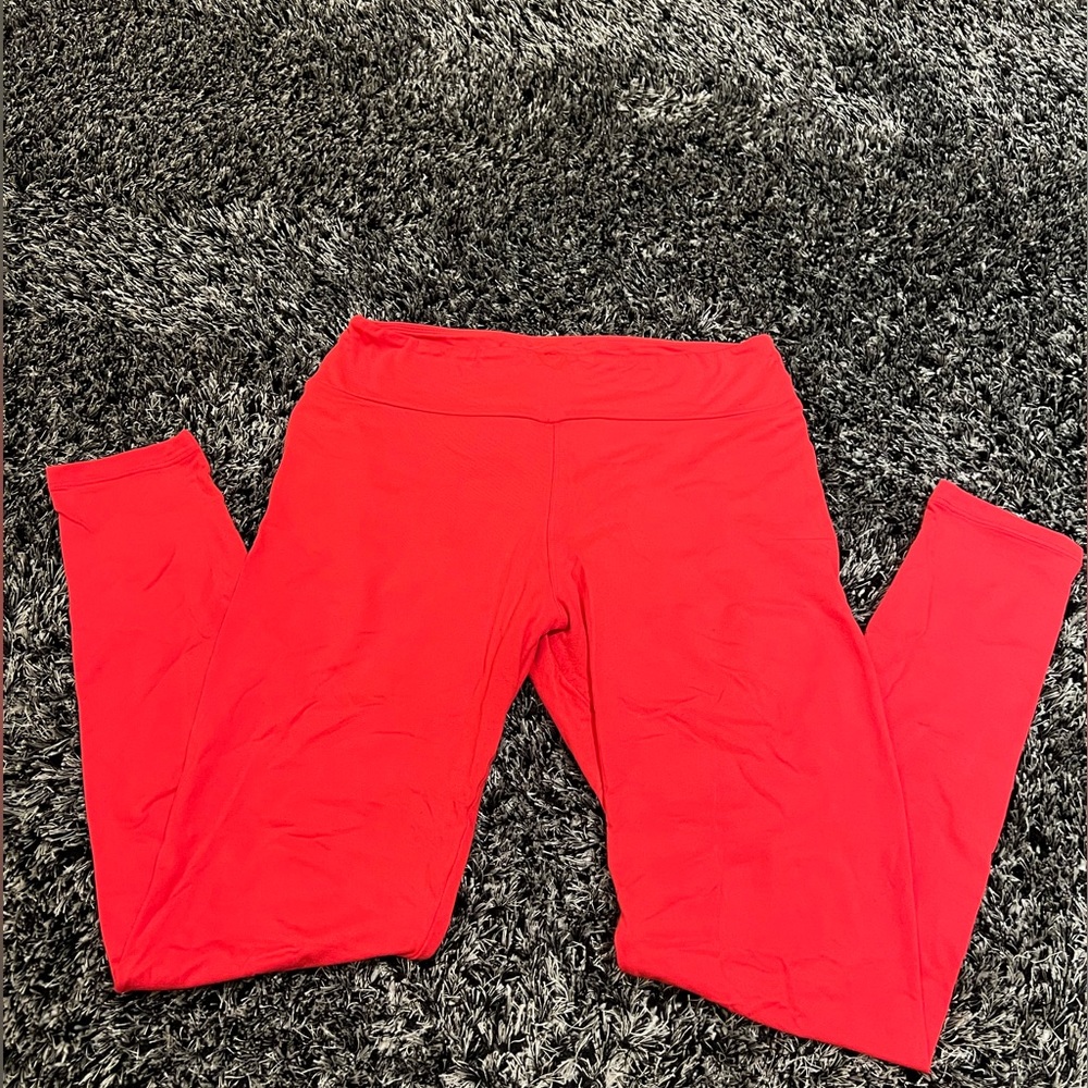 LuLaRoe one size pink leggings